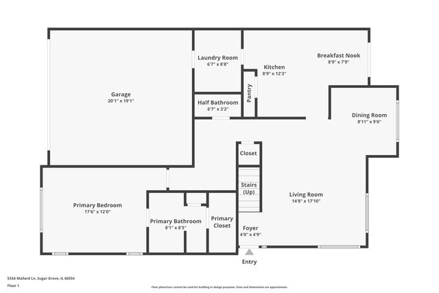 533 Mallard Lane A, Sugar Grove, IL 60554
