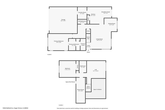 533 Mallard Lane A, Sugar Grove, IL 60554