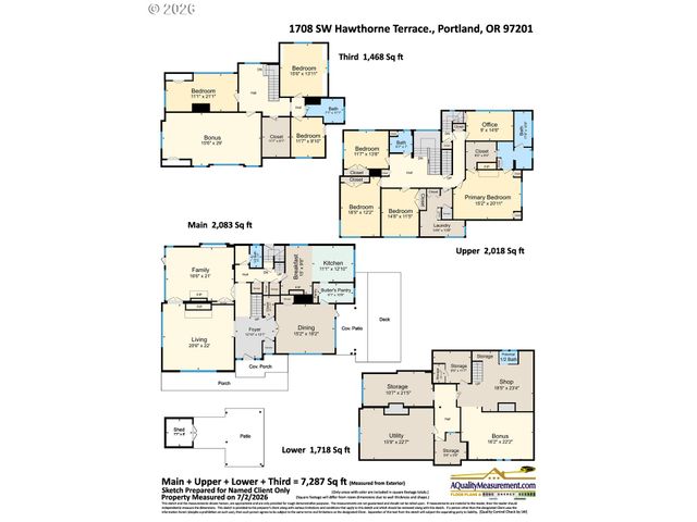 1708 Sw HAWTHORNE Ter, Portland, OR 97201