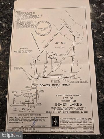 5 BEAVER RIDGE RD, Stafford, VA 22556