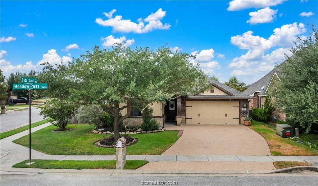 15418 Meadow Pass, College Station, TX 77845 — exterior