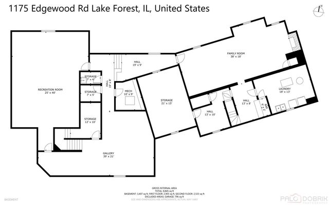 1175 Edgewood Road, Lake Forest, IL 60045