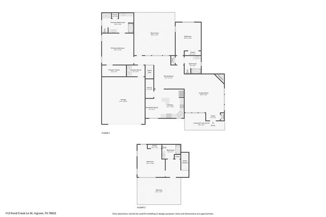 113 Pond Creek Lane, Hunt, TX 78024