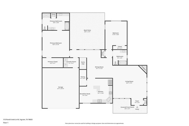 113 Pond Creek Lane, Hunt, TX 78024