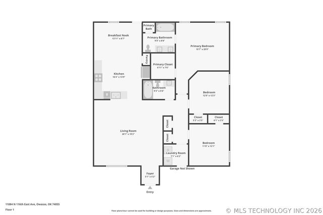 11084 N 116th Avenue E, Owasso, OK 74055