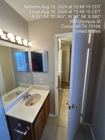 500 Olympus Street, Cedar Hill, TX 75104