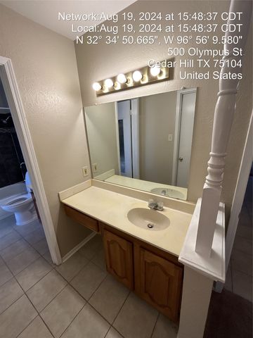 500 Olympus Street, Cedar Hill, TX 75104