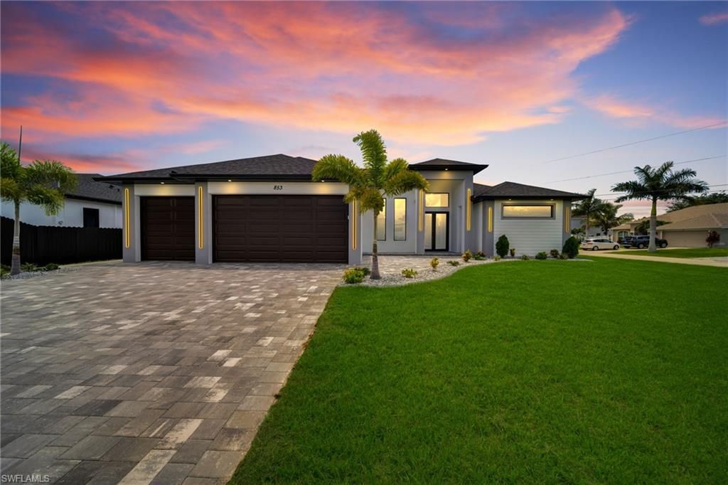 853 SW 15th AVE, CAPE CORAL, FL 33991 — exterior