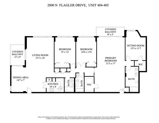 2800 N FLAGLER Drive 404, West Palm Beach, FL 33407
