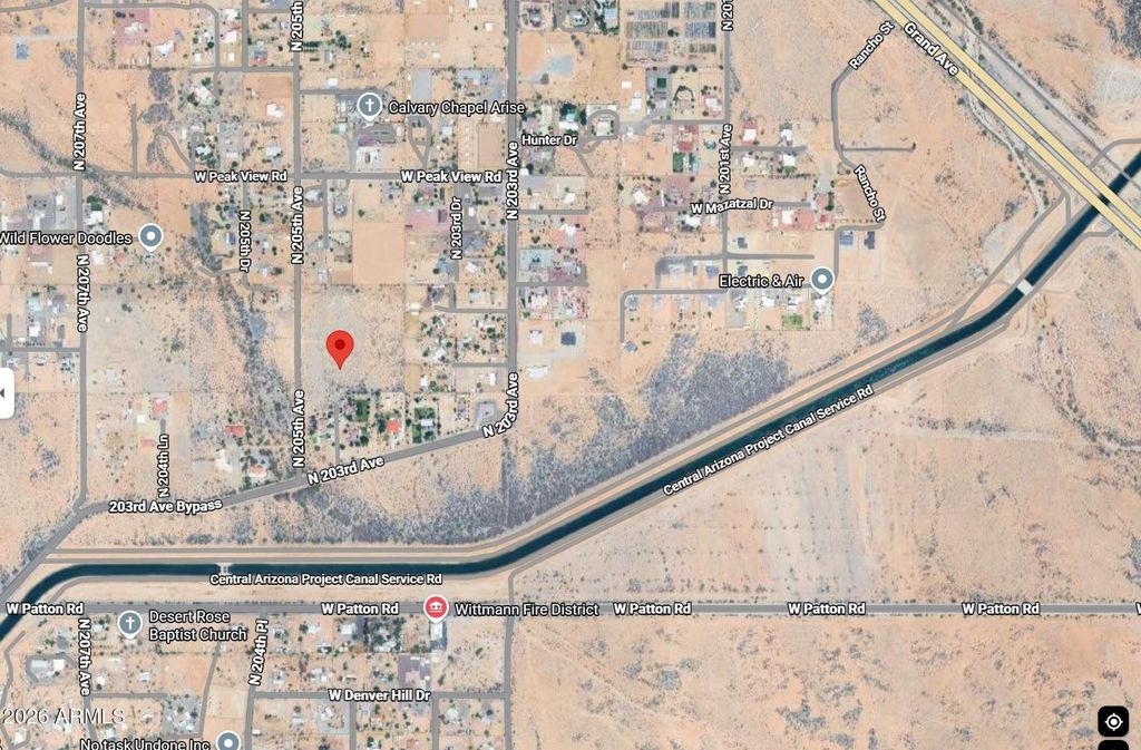 207XX N 205th (503-47-130) Avenue 1+ Acre, Wittmann, AZ 85361 — photo 2