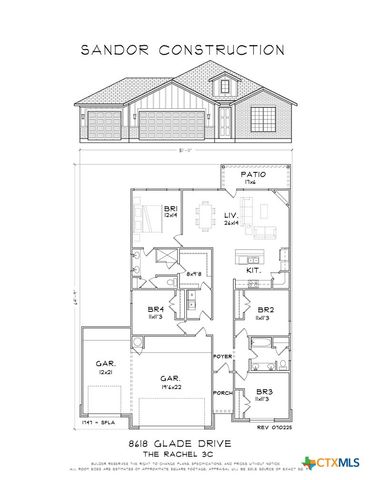 8618 Glade Drive, Temple, TX 76502