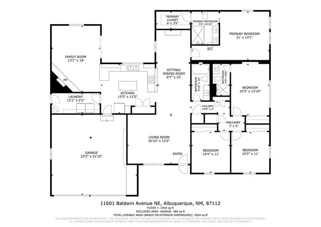 11601 Baldwin Avenue NE, Albuquerque, NM 87112