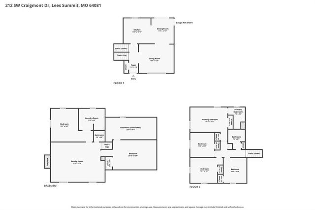 212 SW Craigmont Drive, Lee's Summit, MO 66081