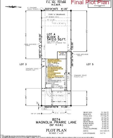 8074 Magnolia Prairie Lane, Cypress, TX 77433