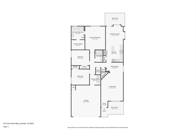 3114 Port Anne WAY, Leander, TX 78641