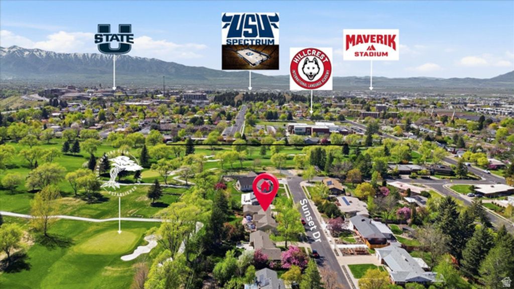 Image 7 of property listing at 1616 E SUNSET DR, Logan, UT 84321