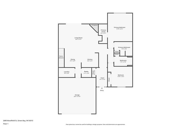 2690 WOODFIELD COURT, Green Bay, WI 54313
