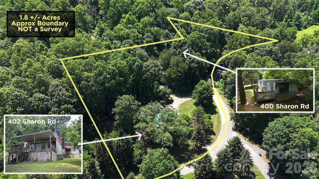400 & 402 Sharon Road, Fairview, NC 28730