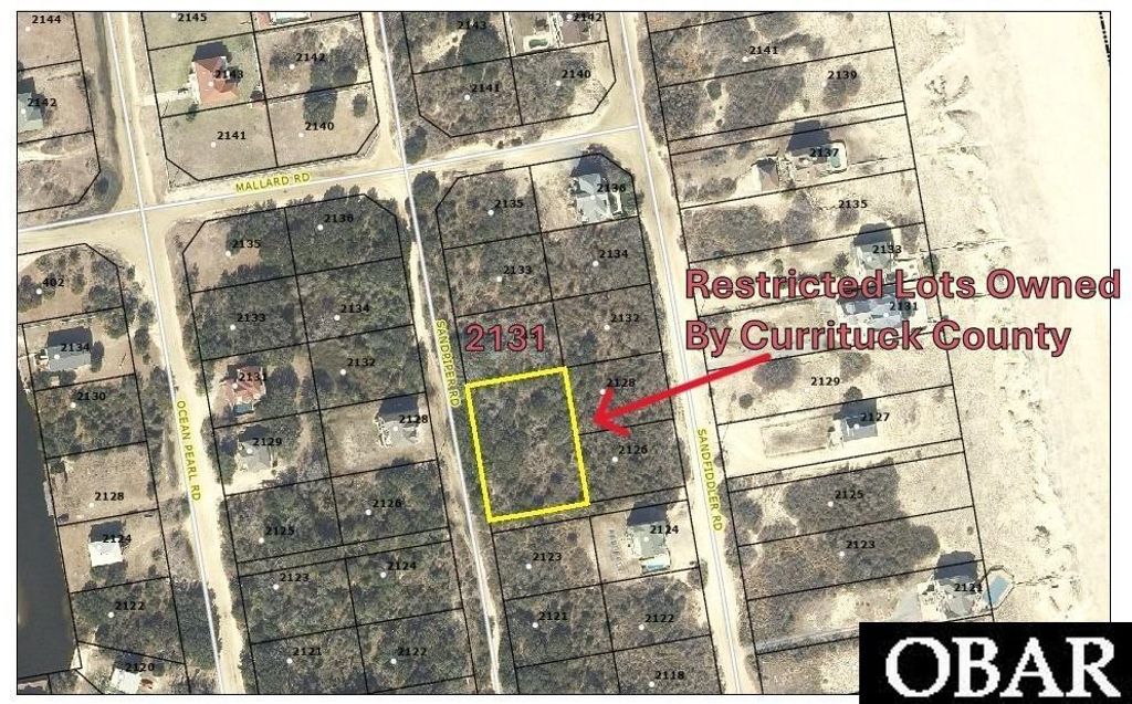 Image 5 of property listing at 2131 Sandpiper Road Lot #124, Corolla, NC 27927