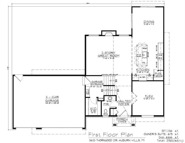 3633 Thornwood Drive, Auburn Hills, MI 48326