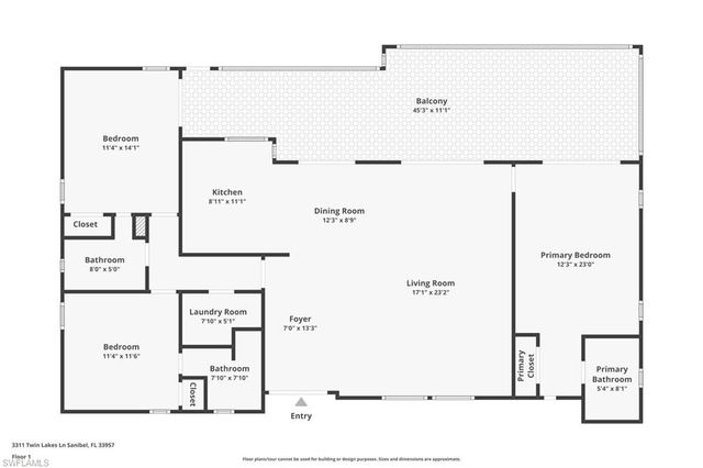 3311 Twin Lakes LN, Sanibel, FL 33957