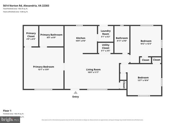 5614 NORTON RD, Alexandria, VA 22303