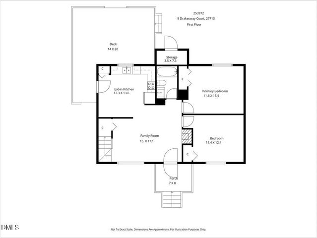 9 Drakesway Court, Durham, NC 27713