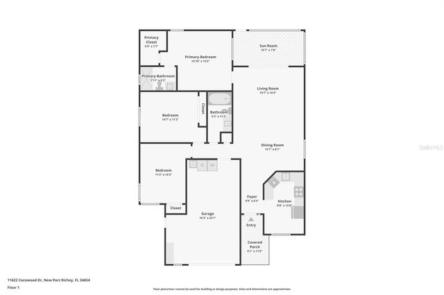 11622 COCOWOOD DRIVE, New Port Richey, FL 34654