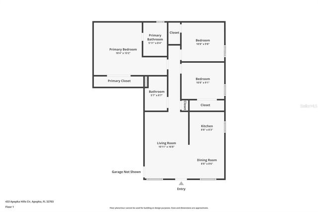 433 APOPKA HILLS CIRCLE, Apopka, FL 32703