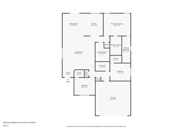 4873 Leaf Hollow Drive, Fort Worth, TX 76244