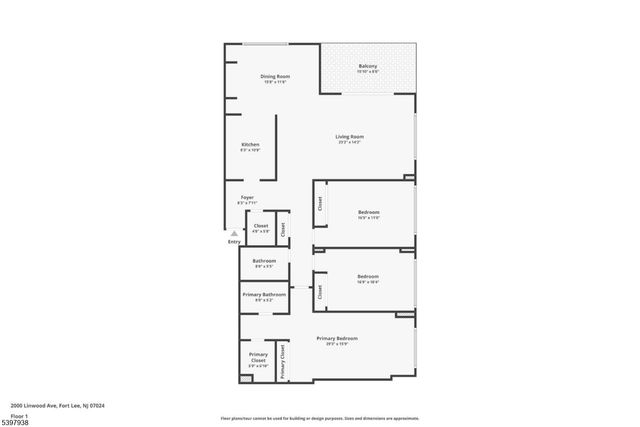 2000 Linwood Ave 9W, Fort Lee Boro, NJ 07024