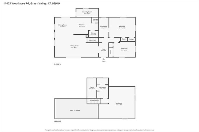 11403 Woodacre Rd, Grass Valley, CA 95949