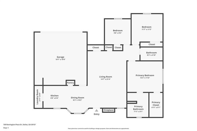 109 Remington Place Drive, Dallas, GA 30157