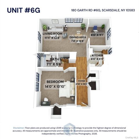 180 Garth Road 6G, Scarsdale, NY 10583