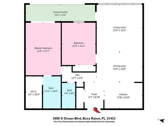 3000 S Ocean Boulevard 1020, Boca Raton, FL 33432