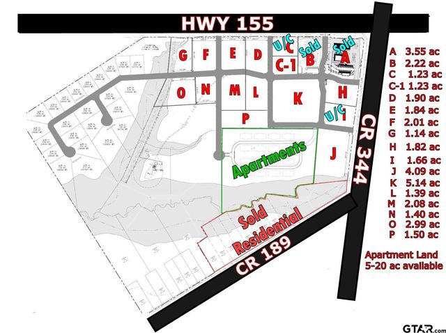 20175 S HWY 155 LOT K, Flint, TX 75762