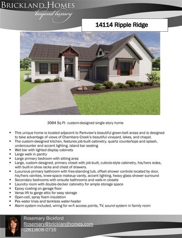 14114 Ripple Ridge Road, Willis, TX 77318