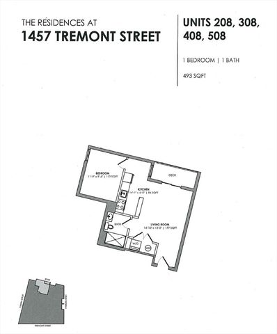 1457 Tremont St. 308, Boston, MA 02120