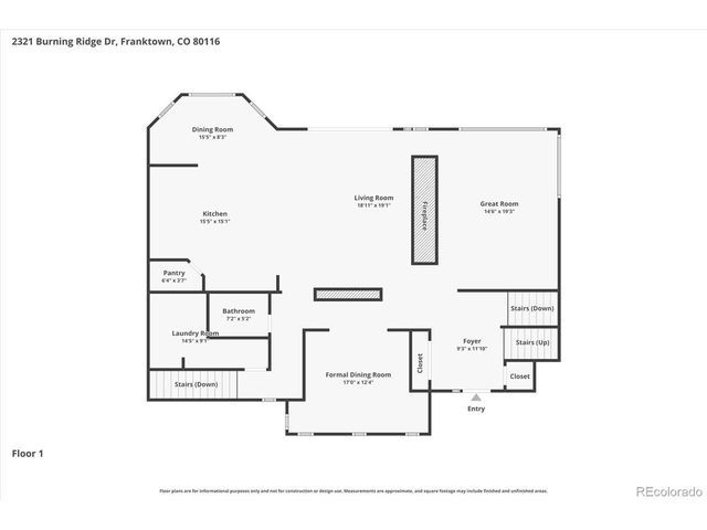 2321 Burning Ridge Dr, Franktown, CO 80116