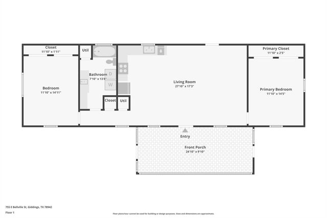 755 E Bellville ST, Giddings, TX 78942