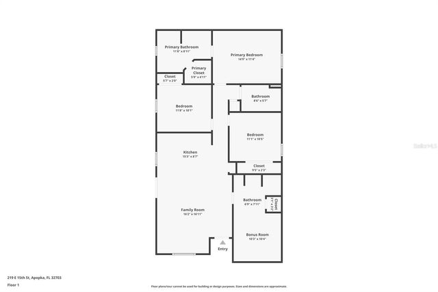 219 E 15TH STREET, Apopka, FL 32703