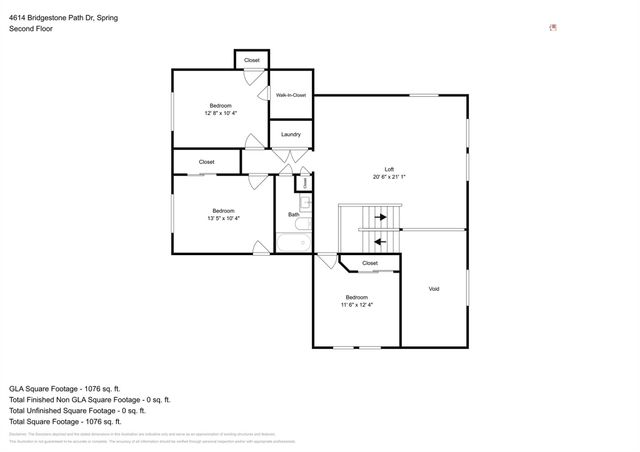 4614 Bridgestone Path Drive, Spring, TX 77388
