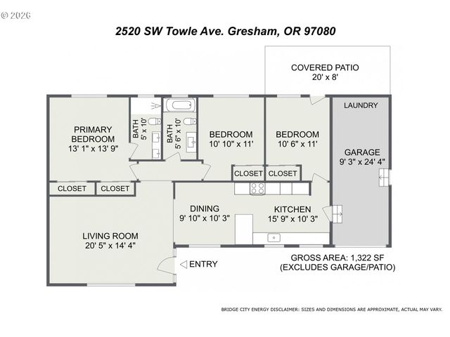 2520 Sw TOWLE Ave, Gresham, OR 97080