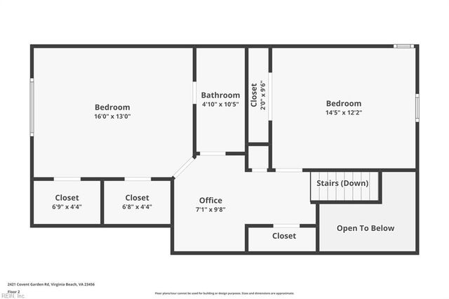 2421 Covent Garden RD, Virginia Beach, VA 23456