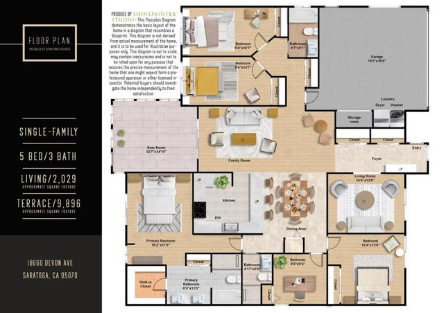 18660 Devon Avenue, Saratoga, CA 95070