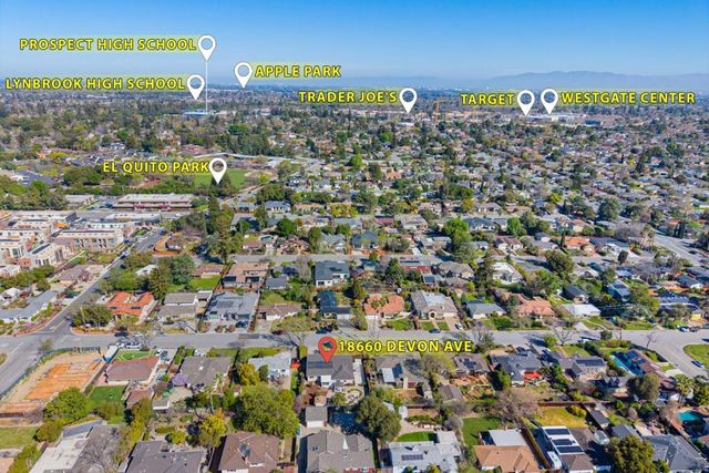 18660 Devon Avenue, Saratoga, CA 95070