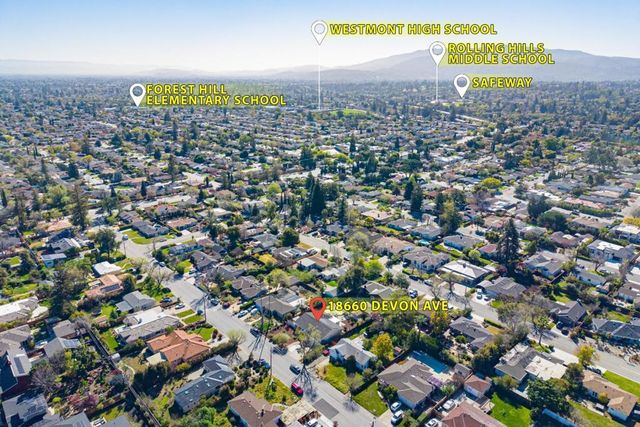 18660 Devon Avenue, Saratoga, CA 95070