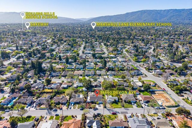 18660 Devon Avenue, Saratoga, CA 95070