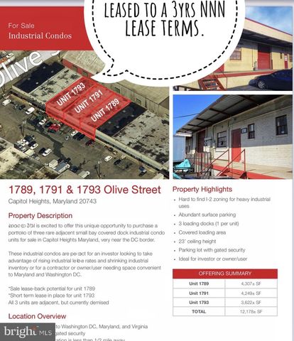1789 OLIVE ST, Capitol Heights, MD 20743