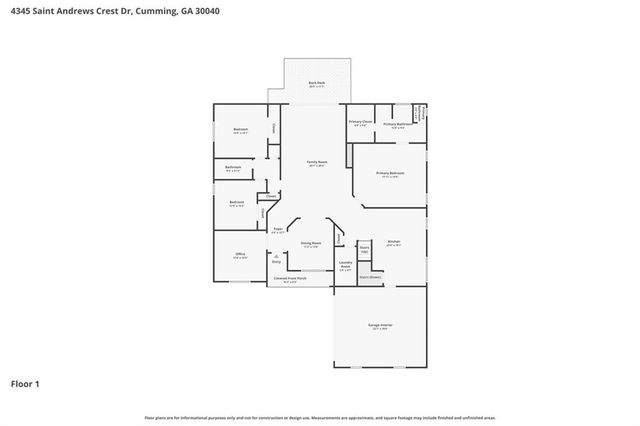 4345 Saint Andrews Crest Drive, Cumming, GA 30040